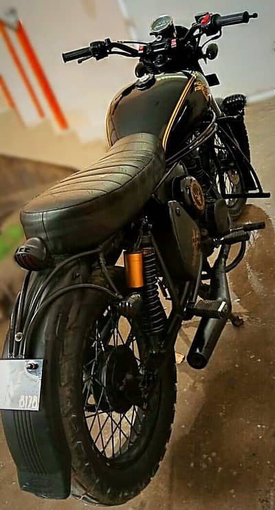 cafe racer build 200cc!