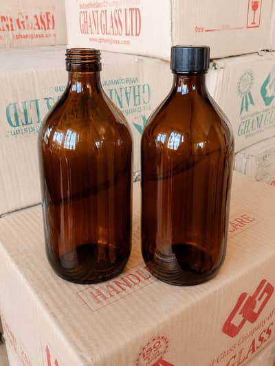 Amber Glass Bottles premium quality