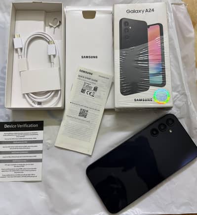 Samsung Mobile A24 Black 8GB | 128 GB