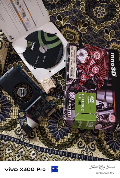 NVIDIA GE FORCE GT 610 - With Alot Of Game Disks