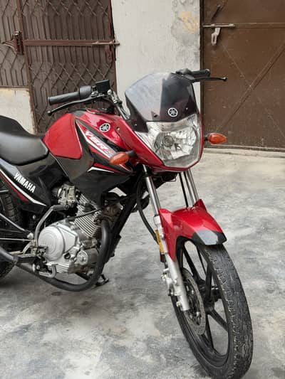 Yamaha ybr 125 2024 red color