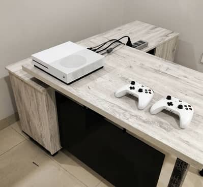 Xbox One S All-Digital Edition (1TB) with two controllers