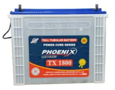 Phoenix TX-1800 Tall Tubular Battery 12V 185Ah – Excellent Condition