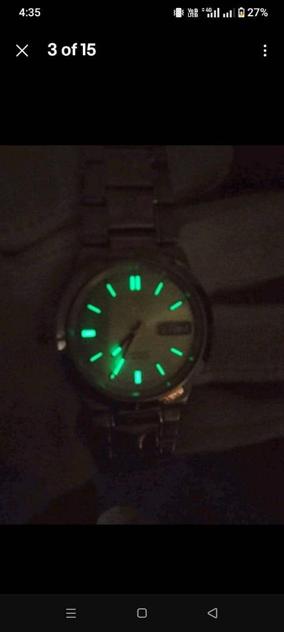 seiko automatic watch 7