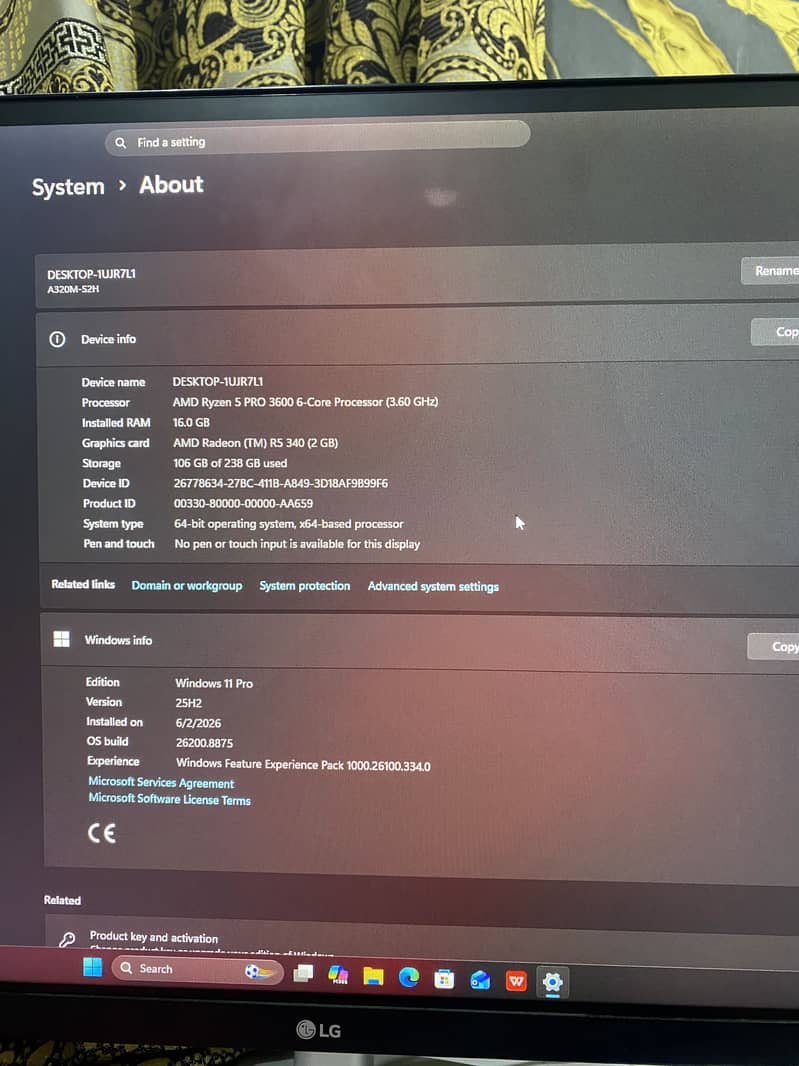 Gaming pc setup 3
