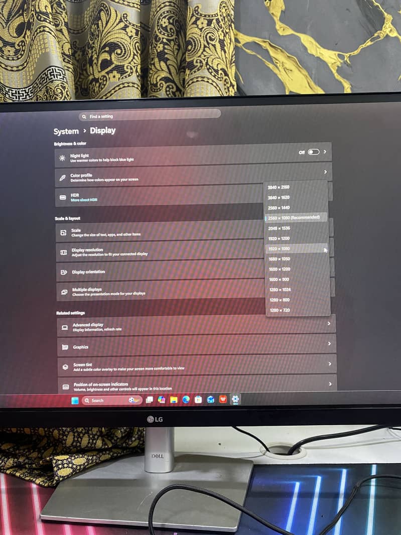 Gaming pc setup 10