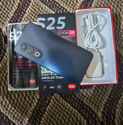 Itel S25 brand new condition full box