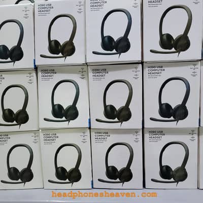 Logitech H390 Computer calling Headset  Call centers and offices