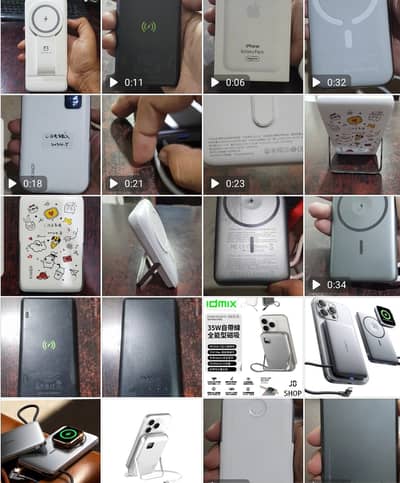 Importes collection of fast magsafe power banks