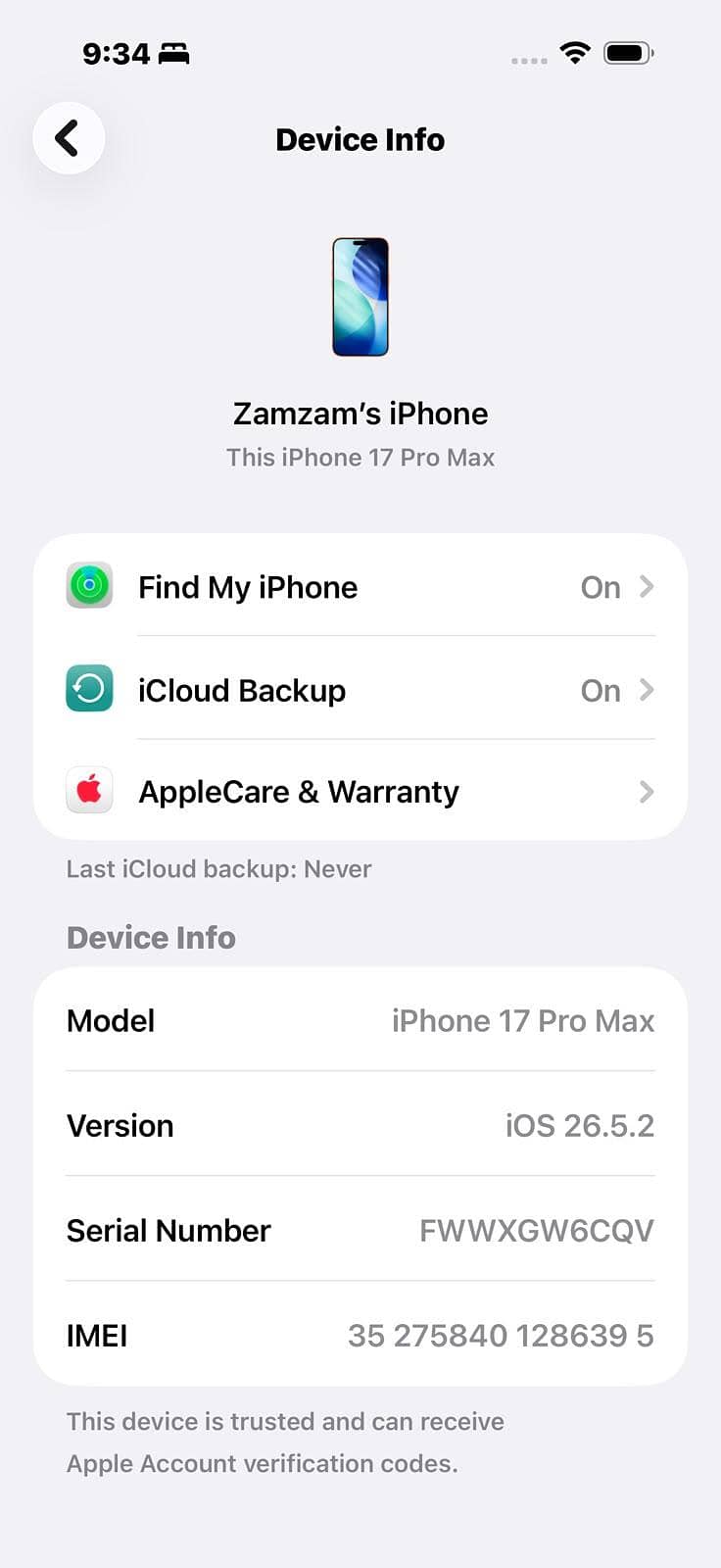 IPHONE 17 PRO MAX 2