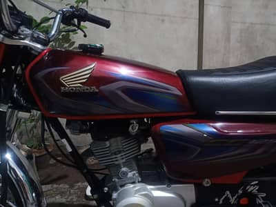 Honda CG125 2023 model  Total GENIUN