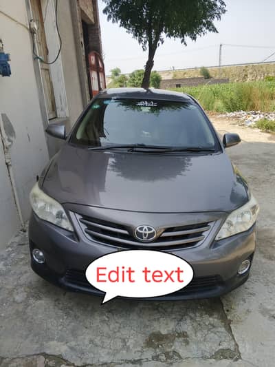 Toyota Corolla GLI 2012