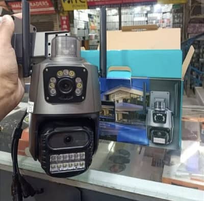 v380pro wifi camera dual lens 2+2mp 10days use only 10/10 condition