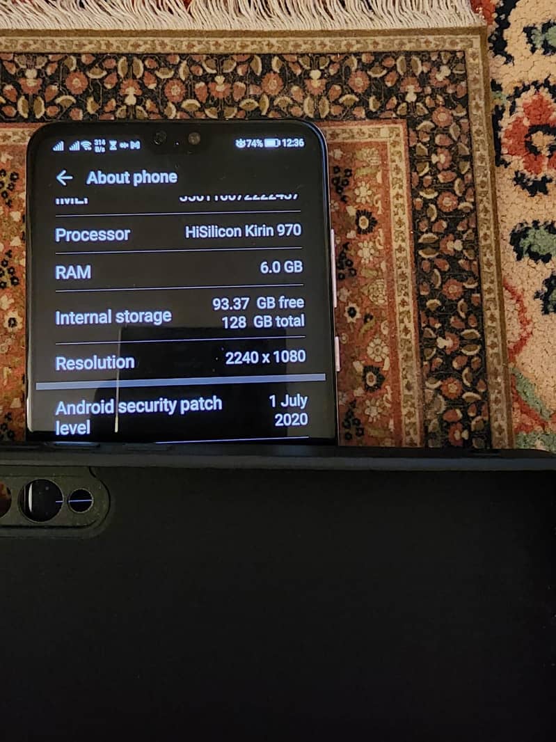 Huawei p20pro 5