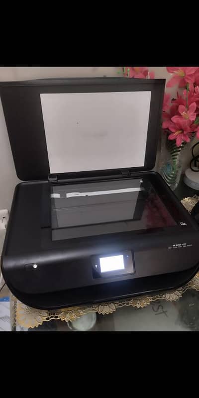hp Photosmart new wifi all in one color black both printer scanner