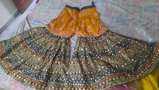 Fancy suit (Gharara and Dupatta)