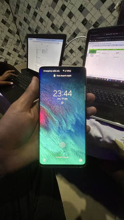 Full oky 256 gb samsung s10 plus no dot no shade