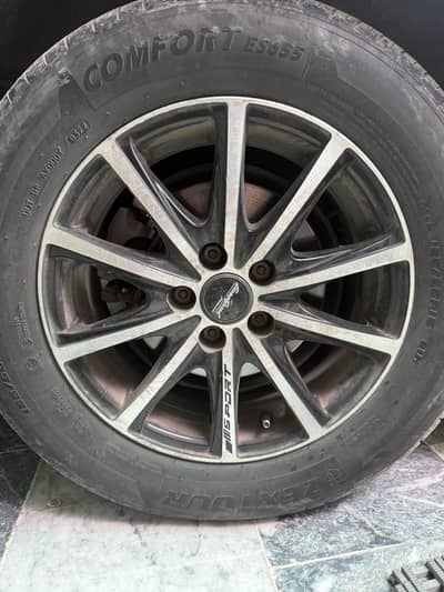 15 inch rims CHINESE installed in GLI 2016 good condition