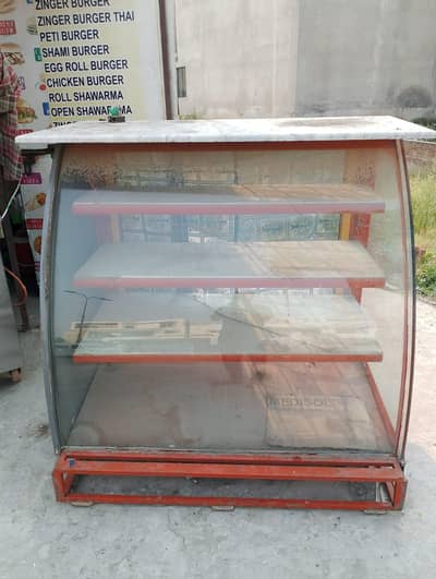 fast food display counter