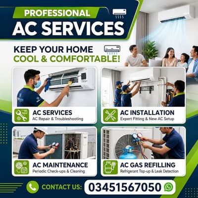 professional AC technician