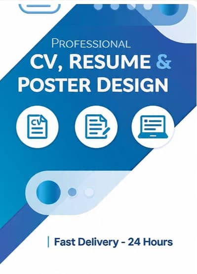 Professional CV Resume & Poster