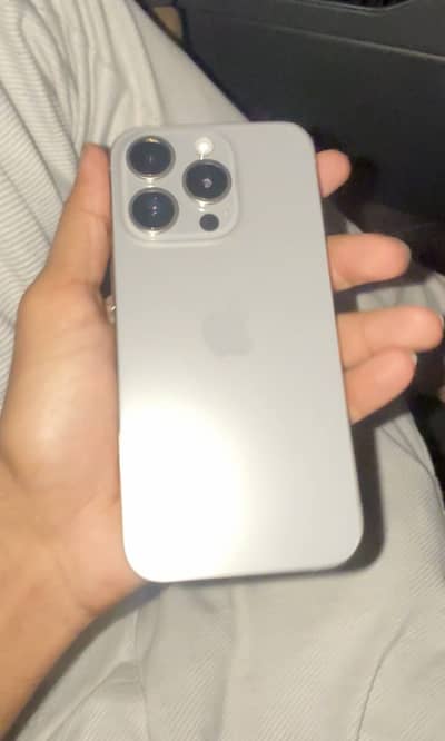 iphone 15 pro 128gb physical plus esim jv pta approved