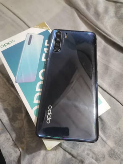 oppo f15 8gb 128gb with box and charger