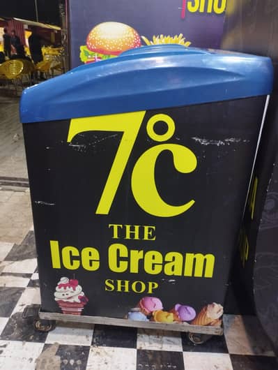 ice cream deep freezer