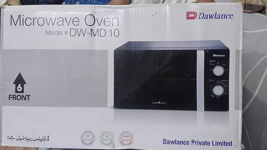 Dawlance Microwave oven Brand New