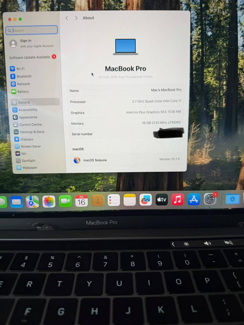 MacBook Pro 2018 5