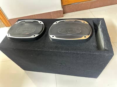Pioneer speaker in base tube