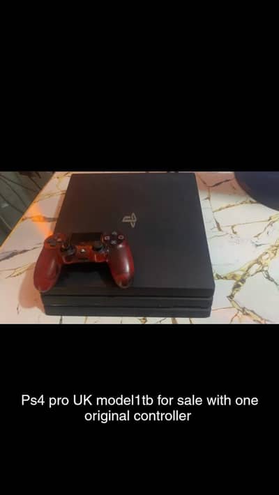 Ps4 pro UK Model 1tb