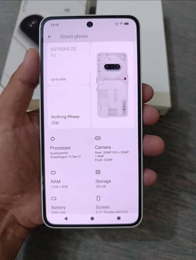 Nothing Phone 3A 12gb Ram 256gb Rom Non PTA