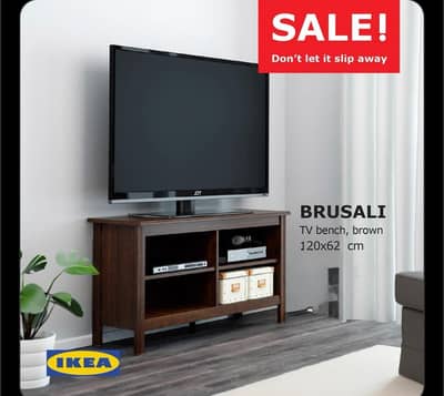 2 ikea tv units  for sale