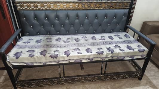 Metal steel sofa