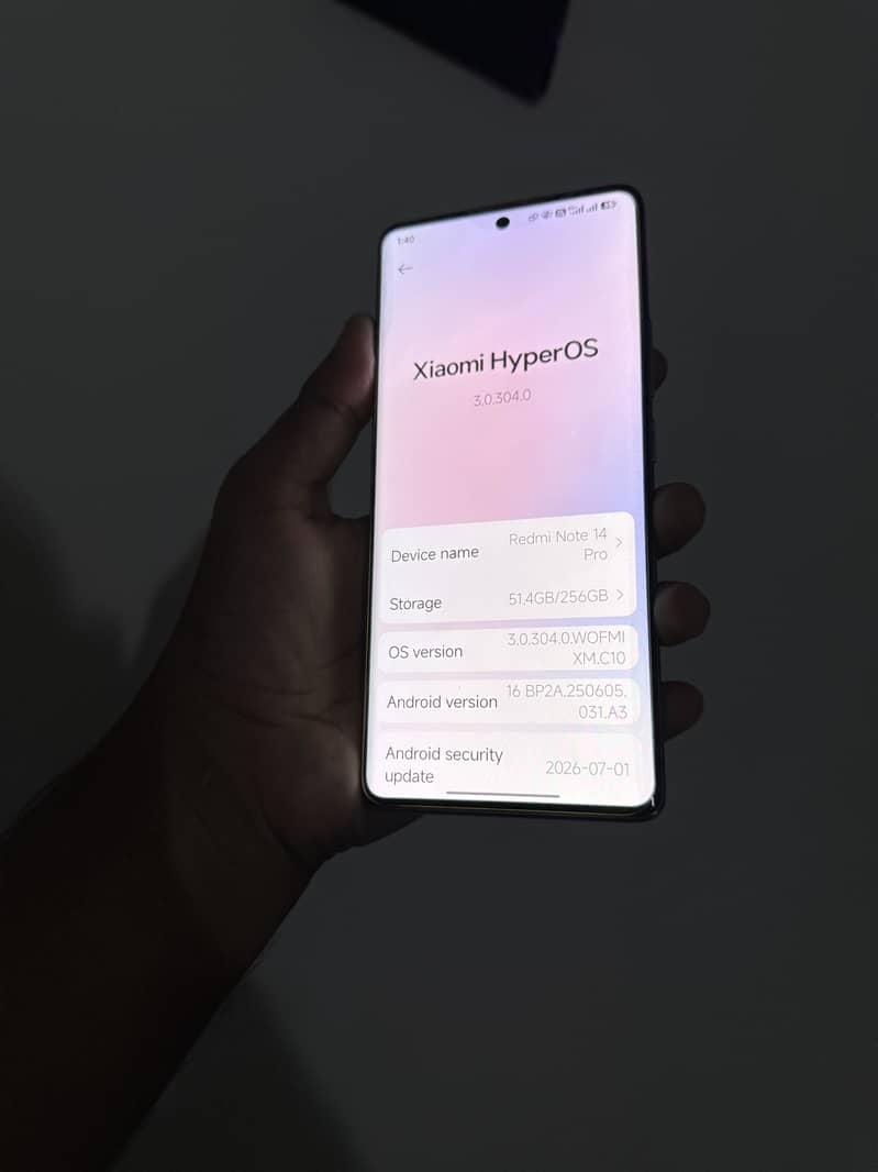 Redmi note 14 pro 1