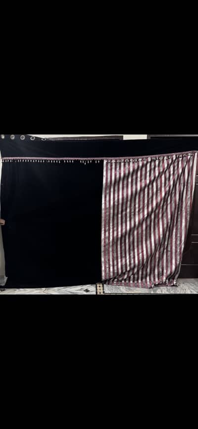 Curtains velvet type