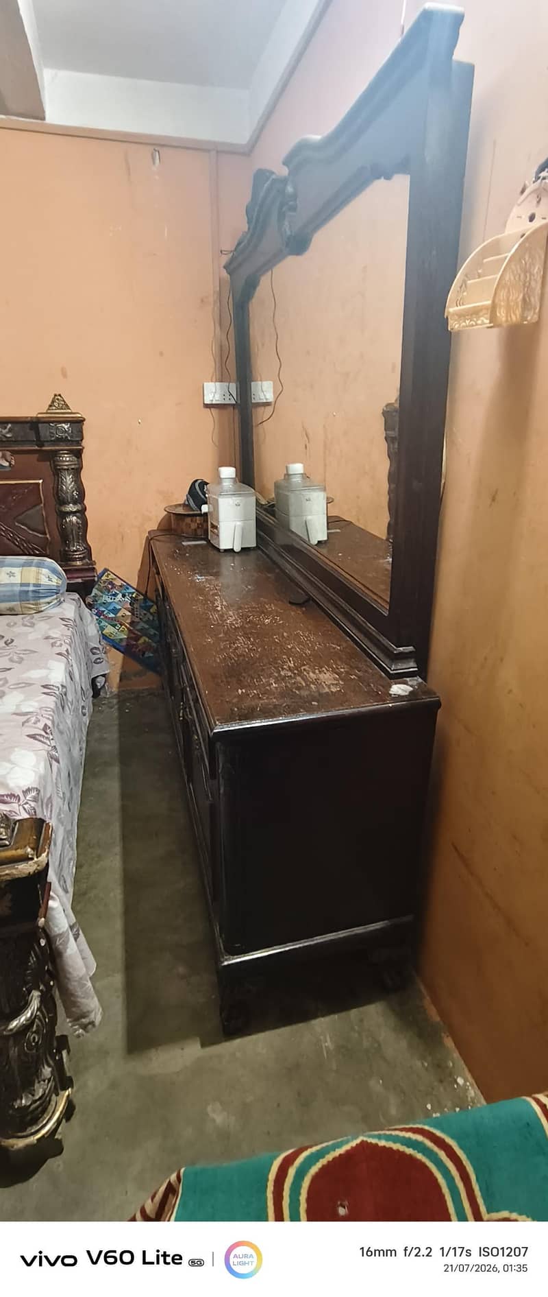Solid Sheesham Wood Dressing Table 3