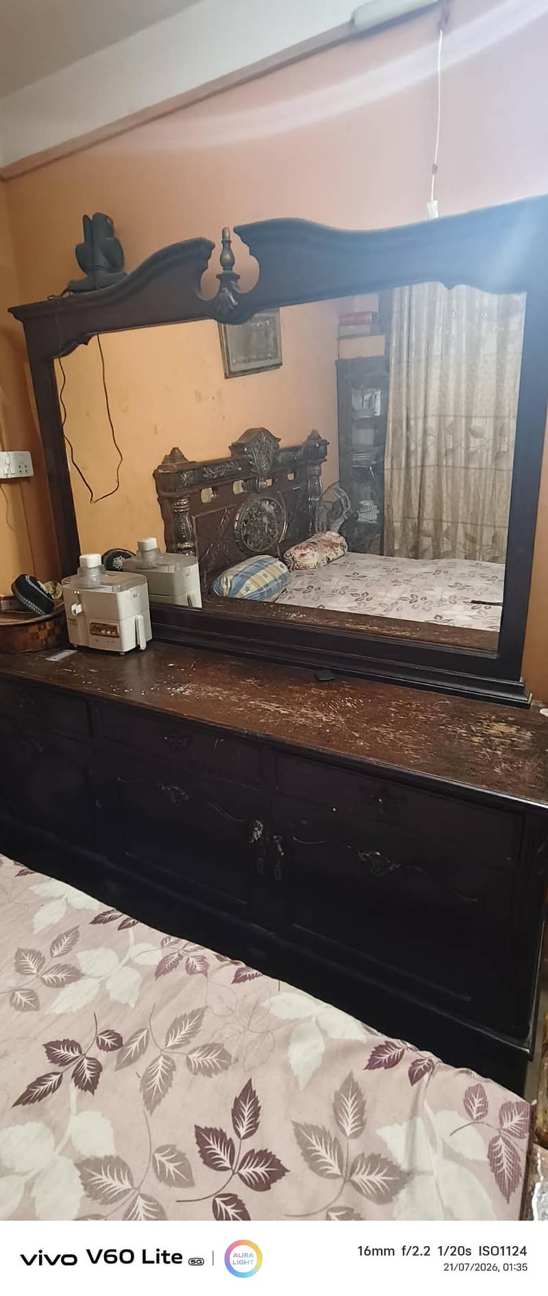 Solid Sheesham Wood Dressing Table 4