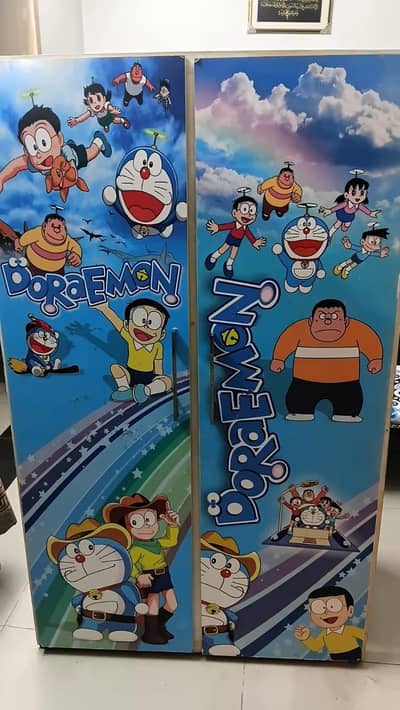 Doremon wardrobe for kids full size is available