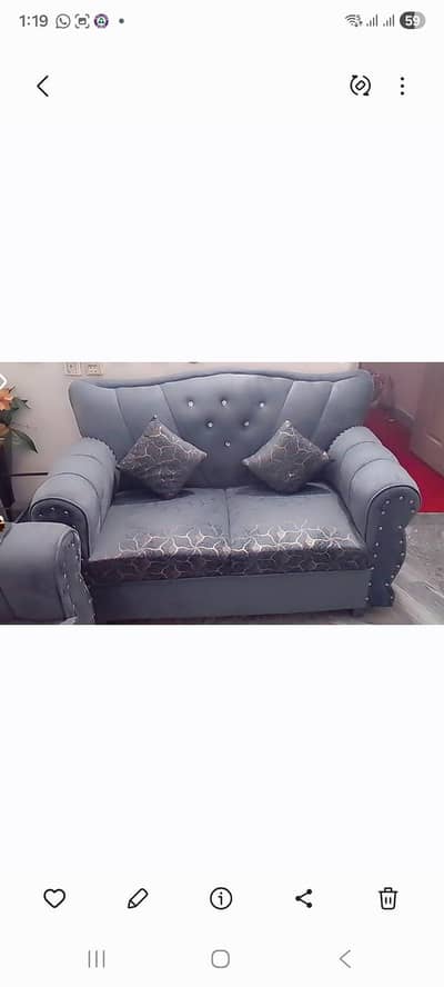 6 seater sofa  new