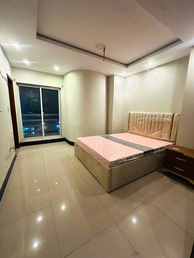 1bed semi furnished brand new appartment available for rent in bahria town phase 4 Civic centre well maintained building