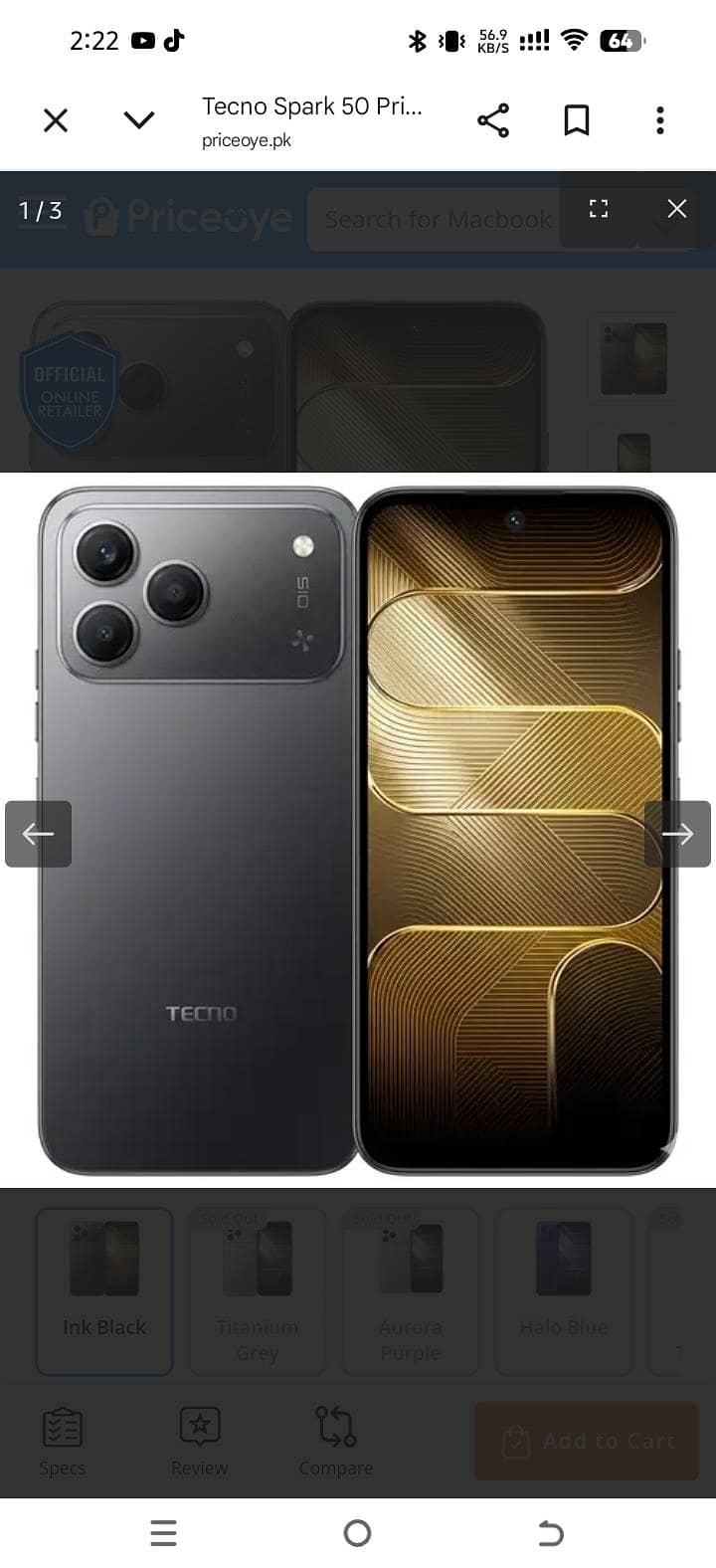 Tecno Spark 50 1
