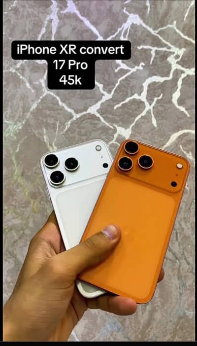Apple iPhone XR convert 17 pro 03104489989