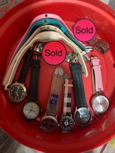Kids and Ladies Watches Lot