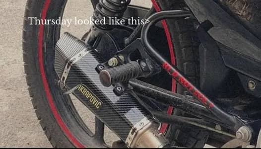 Akrapovic shark exhaust