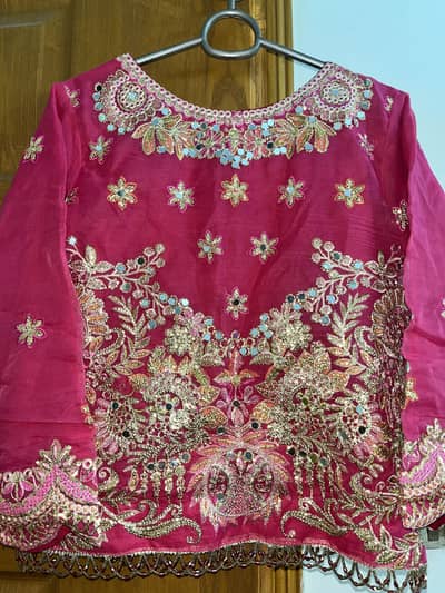 3 dresses ( two lehngas one peshwas)