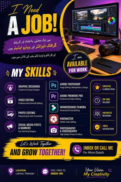 I Am Fresh Video Editor And Graphic Designer