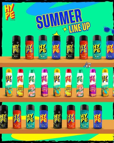 Hype body spray