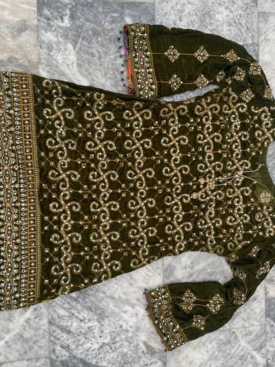 Shirt garara and embroidery dupatta